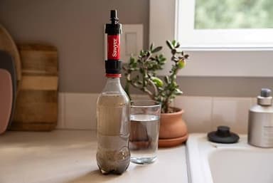 Sawyer Products SP1204 Mini Water Filtration System, Filter and Cleaning Plunger only, 4-Pack, Red - Image 6