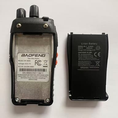 Baofeng Walkie Talkies 888S Rechargeable Long Range with Earpieces for Adults, 16 Channel Professional Radio Handheld Two Way Radios Li-ion Battery and Charger Included (10pack with 10earpiece) - Image 6