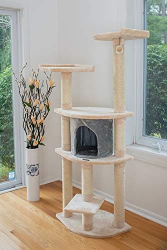 Armarkat Cat Tree Model A6401, Blanched Almond - Image 2