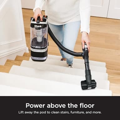 Shark LA322 Navigator ADV Corded Vacuum with Crevice Tool & Pet Multi Tool, Lift-Away Upright, Black - Image 5