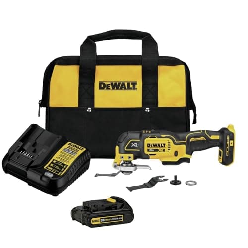 DEWALT 20V MAX XR Oscillating Tool Kit, 3 Speed, With Blades, Battery and Charger Included (DCS356C1) - Image 1