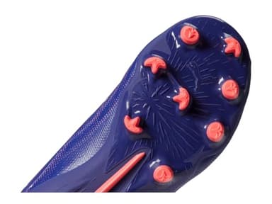 PUMA Ultra Match Firm Artificial Ground Sneaker, Lapis Lazuli White-Sunset Glow, 3.5 US Unisex Big Kid - Image 6