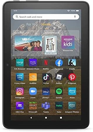 Like-New Amazon Fire HD 8 tablet, 8” HD Display, 64 GB, 30% faster processor, designed for portable entertainment, (2022 release), black - Image 4