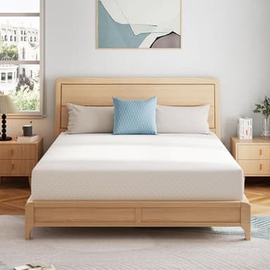 Queen Mattress 8 Inch Green Tea Memory Foam Mattress, Fiberglass Free & Medium Firm, CertiPUR-US Certified Foam for Cool Sleep & Pressure Relief, Bed in a Box, 60"×80"×8" - Image 3