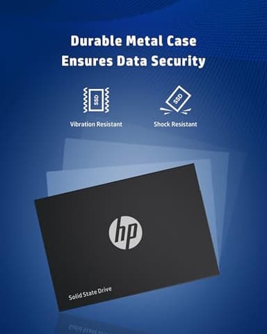 HP S750 256GB SATA III 2.5 Inch PC SSD, 6 Gb/s, 3D NAND Internal Solid State Hard Drive Up to 560 MB/s - 16L52AA#ABA - Image 3