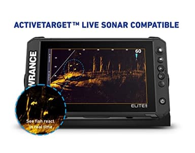 Lowrance Elite FS 9 Fish Finder with Active Imaging 3-in-1 Transducer, Preloaded C-MAP Contour+ Charts - Image 3