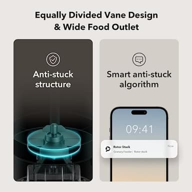 PETLIBRO Automatic Cat Feeder, 5G WiFi Automatic Dog Food Dispenser with Freshness Preservation, 5L Timed Pet Feeder with Low Food Sensor, Up to 10 Meals Per Day, Granary Black - Image 7