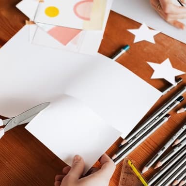 50 Sheets White Cardstock 8.5 x 11 Certificate Paper, Goefun White Card Stock Printer Paper for Invitations, Menus, Wedding, DIY Cards - Image 4