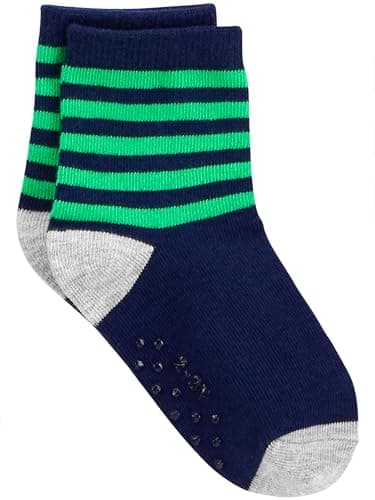 Simple Joys by Carter's Baby 12-Pack Socks, Multicolor/Dinosaur/Stripe, 4T - Image 2