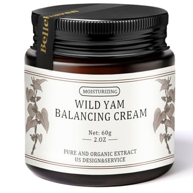 BelleHaven Wild Yam Cream – Formula Enhancement-Plant-Based Body Cream with Natural Ingredients, Lavender Scent, for Daily Skincare, 2oz / 60g Menopause - Image 1