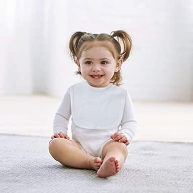 Onesies Brand Unisex Baby 8-Pack Mix & Match Bodysuits, White Short & Long Sleeve, 0-3 Months - Image 3