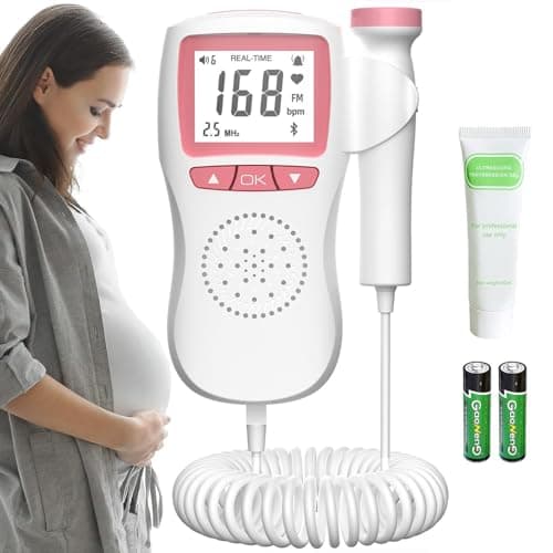 Bags for fetal Heartbeat Doppler Pregnancy Accessories Portable Baby Monitor Heartbeat Bag Easy to Use at Home G2 - Image 1