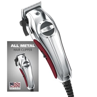 Wahl USA Pro Ultra Quiet High Torque Corded Hair Clipper for Ultra Quiet Operation and Cooler Operating Temperatures, Metal Housing with Bonus Hair Clipping Guard Caddy - Model 3000097 - Image 1