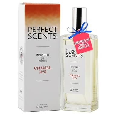 Perfect Scents Fragrances, Inspired by Chanel’s No. 5, Women’s Eau de Toilette, CLEAN, Vegan, Paraben-Free, Phthalate-Free, Never Tested on Animals, 3.4 Fluid Ounces - Image 1