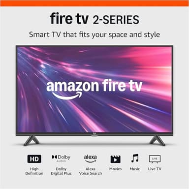 Amazon Fire TV 32" 2-Series, HD smart TV with Fire TV Alexa Voice Remote, stream live TV without cable - Image 7