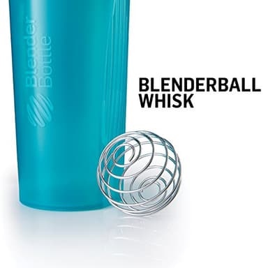 BlenderBottle Classic Shaker Bottle Perfect for Protein Shakes and Pre Workout, 28-Ounce, Black - Image 5