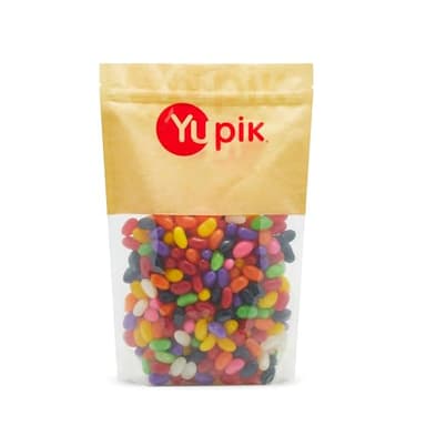 Yupik Jelly Beans, 2.2 lb (35.2 oz), Chewy, Multicolored, Sweet Flavor, Classic Candy, Fun & Nostalgic, Delicious Snacks, Ideal for Gifting, Baking, Halloween & Holidays - Image 1