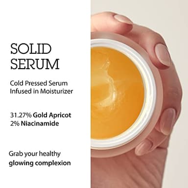 BLITHE Pressed Serum Gold Apricot Glass Skin Korean Skincare Moisturizer/Serum - Niacinamide Serum for Natural Glow & Radiance, Face Serum for Women 1.68 Fl Oz - Image 8