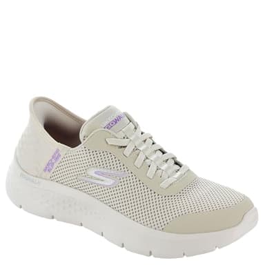 Skechers Women's Go Walk Flex Hands Free Slip-Ins - Grand Entry Sneaker, Off White, 8 Wide US - Image 2