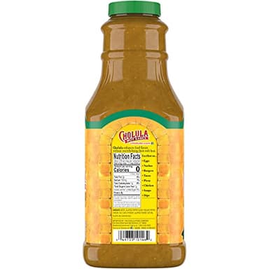 Cholula Green Pepper Hot Sauce, 64 fl oz - One 64 Fluid Ounce Bulk Container of Green Jalapeno Hot Sauce, Perfect for Eggs, Fried Chicken, Tuna and More - Image 2