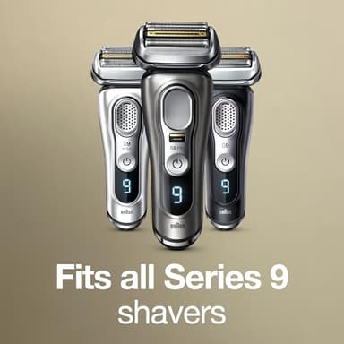 Braun Electric Shaver Head Replacement Part 94M, Compatible with Series 9 Pro and Series 9 Electric Razors for Men, Silver - Image 2