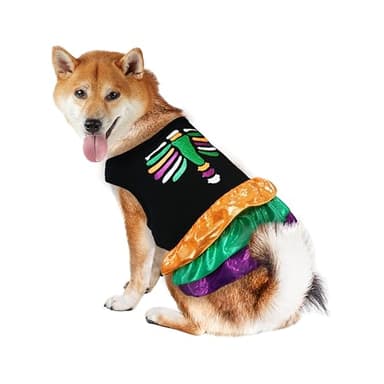 Best Furry Friends Dress for Dogs, Skeleton, Large - Image 1