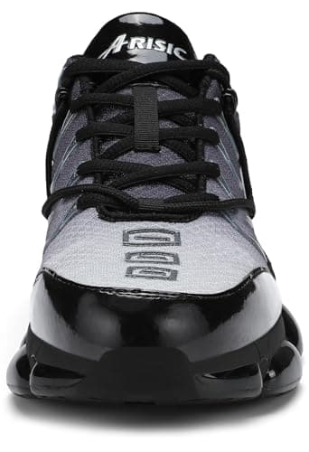 KCVTD Steel Toe Shoes for Men Indestructible Work Shoes Lightweight Steel Toe Sneakers Women Puncture Proof Non Slip Composite Toe Safety Zapatos Grey - Image 3