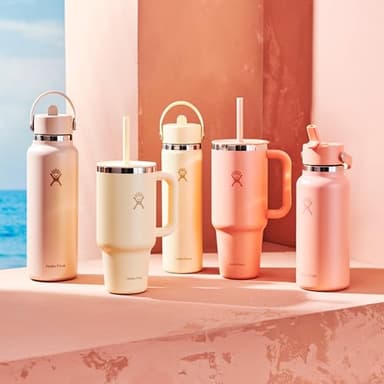 40 Oz Wide Mouth Flex Straw Cap Seacliff - Image 7