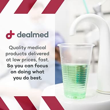 Dealmed 3 oz. Disposable Plastic Cups – 100% Recyclable Cups for Doctor's Offices, School Nurse's, Hospitals, at Home and More (Pack of 100) - Image 9