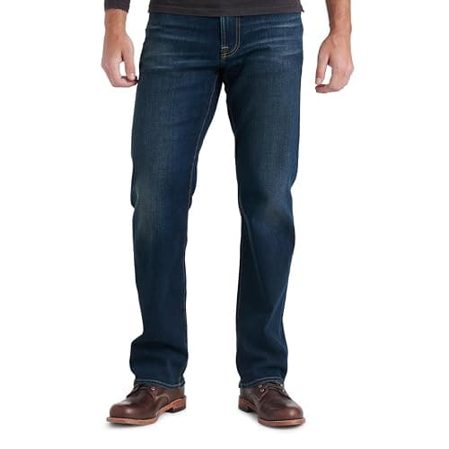 Lucky Brand Men's 181 Relaxed Straight Jean, Balsam, 42W x 30L - Image 1