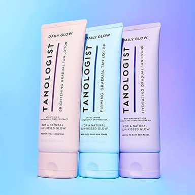 Tanologist Hydrating Daily Glow Body Lotion- Medium/Dark, Gradual Tanning Lotion, No Fake Tan Smell, Streak-Free & Natural Looking Self Tanner, Moisturizing, Vegan, 8.45 fl. oz/250 ml Tube - Image 5