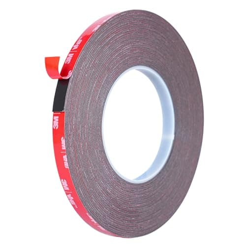 Double Sided Tape Heavy Duty, Waterproof Mounting Foam Tape, 36.5ft Length, 0.4in Width, High Temperature Resistant Adhesive Tape for Car, LED Strip Light, Office Decor, Made of 3M VHB Tape. - Image 1