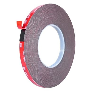 Double Sided Tape Heavy Duty, Waterproof Mounting Foam Tape, 36.5ft Length, 0.4in Width, High Temperature Resistant Adhesive Tape for Car, LED Strip Light, Office Decor, Made of 3M VHB Tape. - Image 1