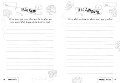 Love, Mom and Me: Simple Ways to Stay Connected: A Guided Mother and Daughter Journal - Image 4