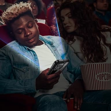 ANTSHARE for iPhone 14 Pro Case, with [Built-in Privacy Screen Protector] [IP 68 Waterproof], Anti-Peeping Adsorption Full Body Double Protective Case for iPhone 14 Pro, Black - Image 7