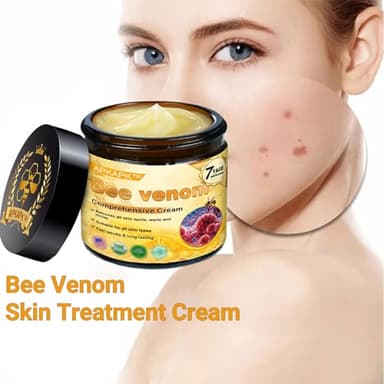 APKAPK Bee venom comprehensive Cream, Bee Venom Skin Treatment Cream,Deeply nourishes the skin and reduces skin blemishes (2PCS) - Image 2