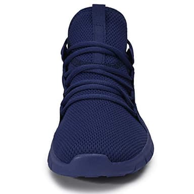 INZCOU Running Shoes Lightweight Tennis Shoes Non Slip Gym Workout Shoes Breathable Mesh Walking Sneakers 5.5women / 4.5men - Image 3