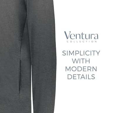 Holloway Men's Ventura Soft Knit Hoodie, Carbon Heather, 3X-Large - Image 4