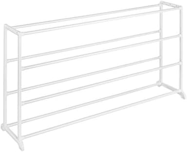 Whitmor 4 Tier 20 Pair Floor Shoe Rack - White - Image 3