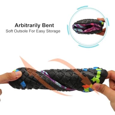 Womens and Mens Water Shoes Breathable Quick Dry Swim Pool Shoes Thicken Soles Barefoot Aqua Shoes for Beach Diving Hiking Water Sports 6.5 Women/4.5 Men - Image 5