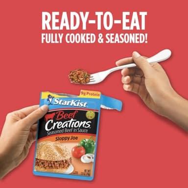StarKist Beef Creations Sloppy Joe, 2.6 oz pouch - Image 4
