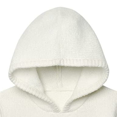 Gerber Baby Girls' Sweater Dress with Tulle Skirt, White, 12 Months - Image 2