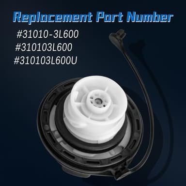 31010-3L600 Gas Cap,Fuel Cap For 2004-2020 Kia&Hyundai.Elantra,Santa,Sonata,Genesis,Coupe,soul,sedona,Forte,Sportage,Sorento Optima Amanti and More - Image 5