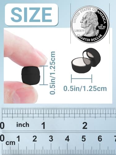 Evnlo 12 Pairs Strong Hijab Magnets Pinless Hijab Pins for Women, Multi Use Magnetic Pins for Scarf Shirts Dress and Clothes - Image 3