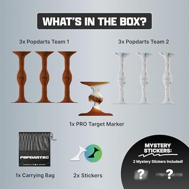 Popdarts PRO Pack Game Set (Pink & Gray) - Indoor, Outdoor Suction Cup Throwing Game - Competition with a POP - Image 3