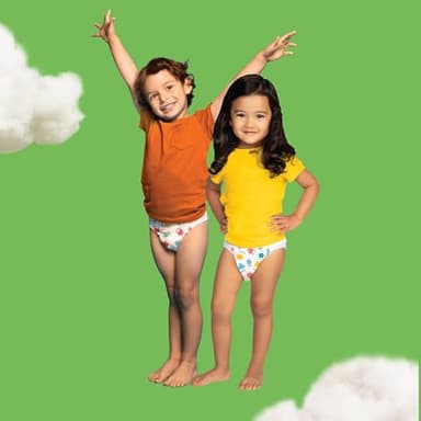 Hello Bello Premium Training Pants 2T-3T, All About Feelings Design, 24ct Jumbo Pack - Image 10