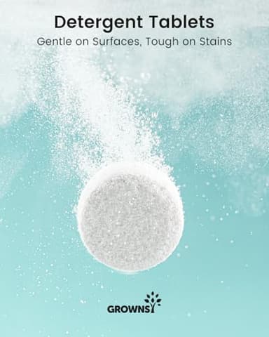 GROWNSY Official Detergent Washing Tablets - 130 PCS, Compatible with Momcozy Baby Bottle Washers - Image 5