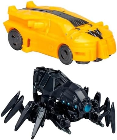 Transformers: One Cog Changer Bumblebee (B-127) & Airachnid, 4-Inch Robot Action Figures, Interactive Toys for Boys & Girls Ages 6 and Up - Image 6