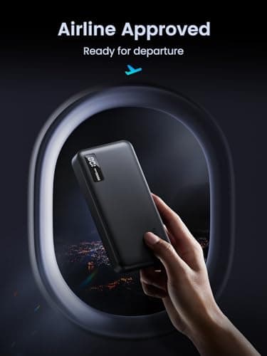 UGREEN Power Bank, 20000mAh 22.5W Portable Charger USB C Input&Output PD 3.0 Fast Charging Battery Pack with Digital Display for iPhone 16/15/14/13, Galaxy S24/S23, Pixel 8, ipad, LG, etc Black - Image 8