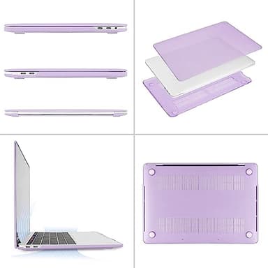 MOSISO Compatible with MacBook Pro 13 inch Case M2 2025, 2024, 2023, 2022-2016 A2338 M1 A2251 A2289 A2159 A1989 A1708 A1706 with/Without Touch Bar, Plastic Hard Shell Case Cover, Light Purple - Image 5